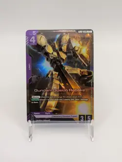 Gundam Gusion Rebake (GD02-055) [Foil] (NM) - Gundam Card Game - Dual Impact - Image 1