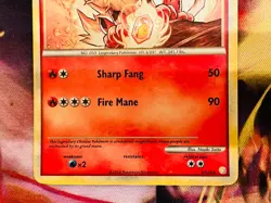 Heartgold & Soulsilver Arcanine 1/123 Holo Rare NM Pokemon Card Vintage - Image 4