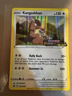 Kangaskhan - (Prerelease) SWSH038 SWSH: Sword & Shield Promo Cards Holo - Image 1