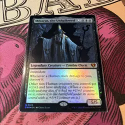 MTG Mikaeus, the Unhallowed CMM Regular Mythic Card #173 Foil - Image 1