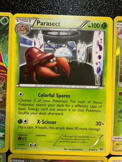 x16 Paras Parasect Pokemon Cards cute Grass type ?? ?? mixed Lot - Image 3