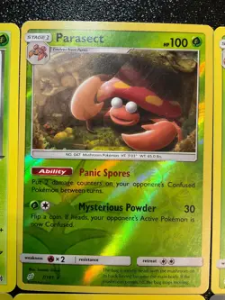 x16 Paras Parasect Pokemon Cards cute Grass type ?? ?? mixed Lot - Image 4