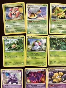 Pokemon Card Lot Dark Bug Poison Type Beedrill Cofagrigus Golett Kakuna Trainer - Image 3