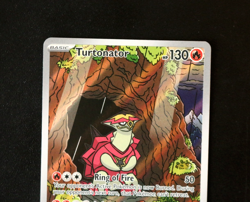 Pokemon Card TCG - Turtonator 146/142 - Stellar Crown - Illustration Rare - NM ⭐ - Image 2