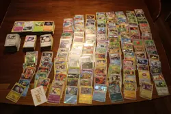 Large lot Pokemon cards, lots of shiny foil holo. 850-900 total cards. 150 shiny - Image 1