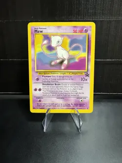 Mew 8 Wotc Promo Regular Pokemon TCG Cards Vintage LP - Image 1