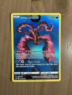 Galarian Moltres SWSH284 SWSH: Sword & Shield Promo Cards Holo *Pinhole - Image 1