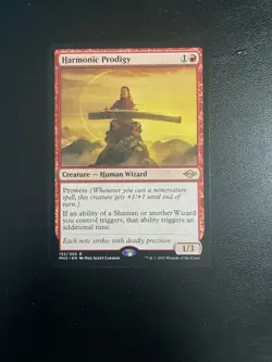 Magic The Gathering TM Harmonic Prodigy 132/303 R | 1 card E5 - Image 1