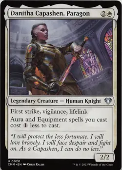 Danitha Capashen, Paragon U Commander Masters 20 NM MTG - Image 1