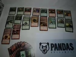 MtG Magic the Gathering r/g Infect Deck - Image 1