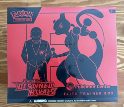 Destined Rivals Pokemon Center Exclusive ETB Elite Trainer Box “IN HAND” - Image 1