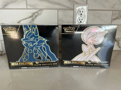 Pokemon Center Mega Evolution Elite Trainer Box Set. Mega Lucario & Gardevoir - Image 1
