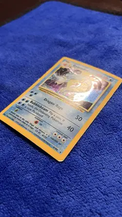 Pokemon TCG Gyarados Holo Rare 6/102 Unlimited Edition Base Set - Image 3