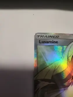 Pokemon TCG Lusamine 110/111 Holo Full Art Ultra Rare Crimson Invasion NM-M - Image 2