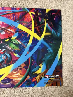 Mega Venusaur ex League Cup Champion PlayMat Pokemon TCG Official NEW play mat - Image 4