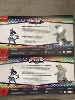 Pokemon Lucario Ex Tyranitar Ex Premium Collection Prismatic Evolution Lot of 2 - Image 2