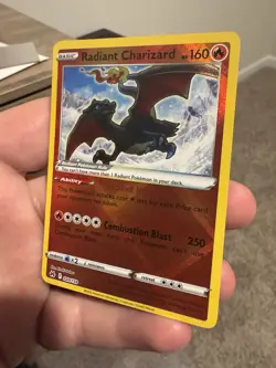 2023 Pokemon SWSH Crown Zenith Radiant Charizard #020/159 - Image 1