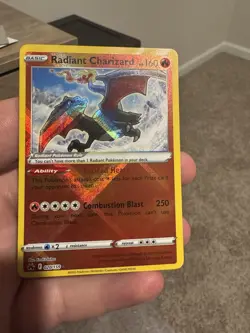 2023 Pokemon SWSH Crown Zenith Radiant Charizard #020/159 - Image 2