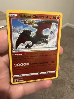 2023 Pokemon SWSH Crown Zenith Radiant Charizard #020/159 - Image 3