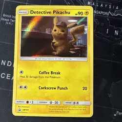 Detective Pikachu #SM190 Pokemon Promo - Image 1