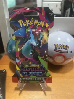 Sealed Charizard English Phantasmal Flames Sleeved Booster Pack Pokemon TCG New - Image 1