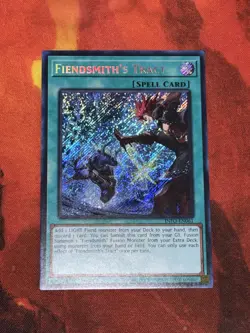 Fiendsmith's Tract INFO-EN061 The Infinite Forbidden 1st Edition Secret Rare - Image 1