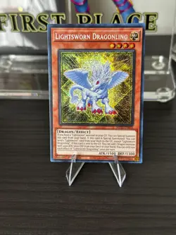 Yu-Gi-Oh! Lightsworn Dragonling MP25-EN066 Prismatic Secret Rare - Image 1