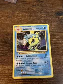Pokemon Gyarados TCG Holo Rare Card 34/108 Evolutions XY - Image 1