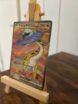 Pokemon TCG Raging Bolt EX 196/162 SV05: Temporal Forces Double Rare NM - Image 2