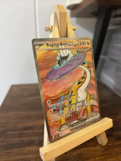 Pokemon TCG Raging Bolt EX 196/162 SV05: Temporal Forces Double Rare NM - Image 3