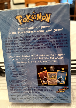 Vintage 1999 Pokemon Blackout Basic Theme Deck FACTORY SEALED, ShadowlessU Minty - Image 2