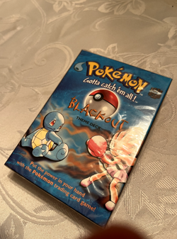 Vintage 1999 Pokemon Blackout Basic Theme Deck FACTORY SEALED, ShadowlessU Minty - Image 3