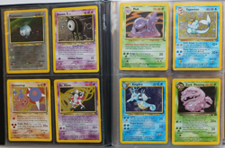 Pokemon WOTC Vintage Collection Holo Rare Cards Base Sets 1999 Binder Folder Lot - Image 1