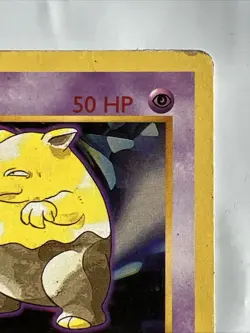 Pokemon WOTC 1st Edition Shadowless Drowzee Base Set 49/102 MP - Image 3