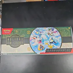 Exclusive New Pokemon TCG - 2024 Holiday (Advent) Calendar - Box Sealed - Image 1