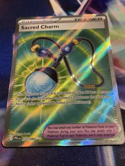 Pokemon TCG Sacred Charm 122/094 Full Art Ultra Rare Phantasmal Flames NM/M - Image 2