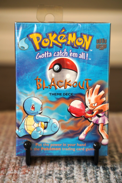 Blackout Theme Deck Pokemon Wizards of the Coast Factory SEALED 1999 Base set - Image 1