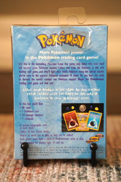 Blackout Theme Deck Pokemon Wizards of the Coast Factory SEALED 1999 Base set - Image 2