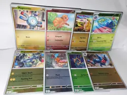 Mega Evolution Pokemon TCG English 8 Card reverse Holo Lot Pack Fresh Nm/M - Image 1