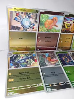 Mega Evolution Pokemon TCG English 8 Card reverse Holo Lot Pack Fresh Nm/M - Image 2