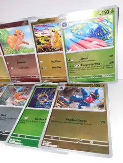 Mega Evolution Pokemon TCG English 8 Card reverse Holo Lot Pack Fresh Nm/M - Image 3