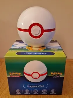Pokemon Premier Ball Pokeball Deck Holder - Dragonite VSTAR Collection - Image 1