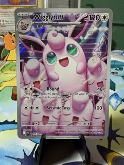 Wigglytuff 105/094 Pokemon Phantasmal Flames NM Illustration Rare - Image 1
