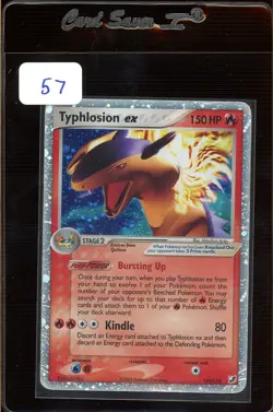 Pokemon Typhlosion ex EX Unseen Forces 110/115 Holo Rare Card 2005 - Image 1