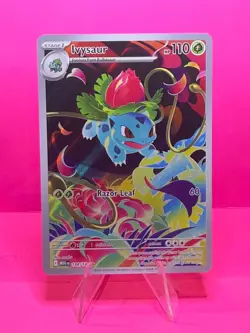 Pokemon TCG Mega Evolution Ivysaur 134/132 Full Art Holo NM - Image 1