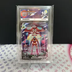 Pokemon Deoxys VMAX TCG Crown Zenith: Galarian Gallery GG45/GG70 Ace 10 - Image 1