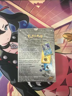 2002 POKEMON TCG FACTORY SEALED BOX WOTC COLD FUSION NEO GENESIS THEME DECK - Image 2