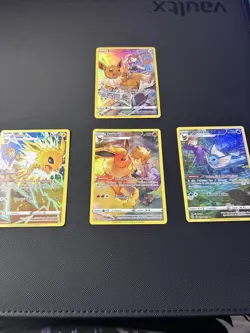 Pokemon Eevee Flareon Jolteon Vaporeon Holo Brilliant Stars Trainer Gallery lot - Image 2