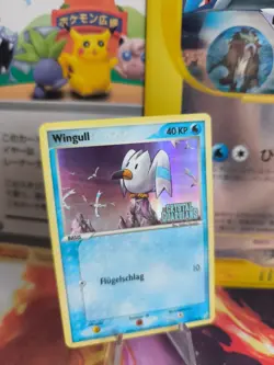 Pokemon Karte Card Wingull Ex Crystal Guardians Reverse Stamp Holo NM-Mint - Image 1