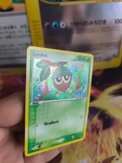 Pokemon Karte Samurzel Seedot Ex Crystal Guardians Reverse Card Holo Mint - Image 3